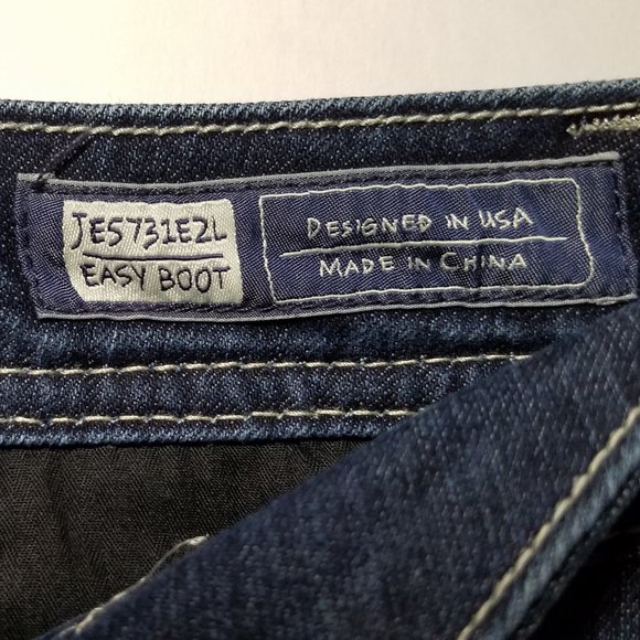 Miss Me JE5731E2L Easy Boot Sequined Jeans - 27 X 33 - Picture 6 of 16